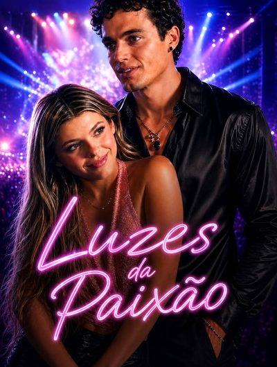 Capa da miniss&eacute;rie Luzes da Paixão