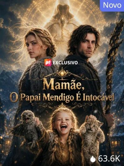 Capa da miniss&eacute;rie Mamãe, o Papai Mendigo e Intocável