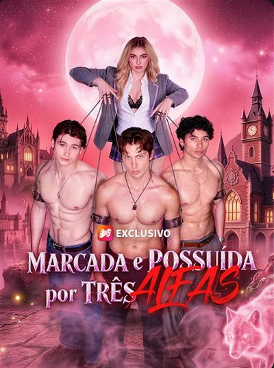 Capa da miniss&eacute;rie Marcada e Possuída por Três Alfas