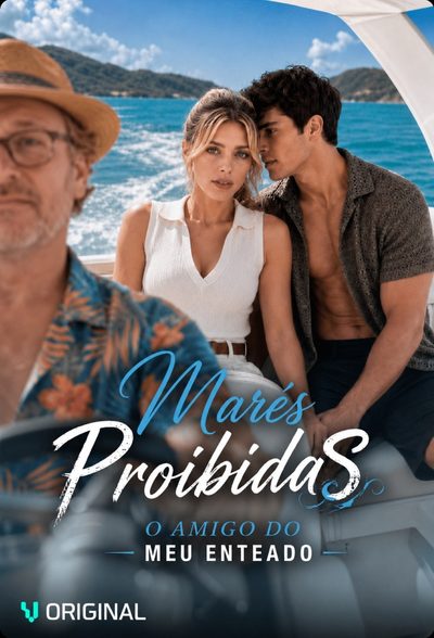Capa da miniss&eacute;rie Marés Proibidas: o Amigo do Meu Enteado