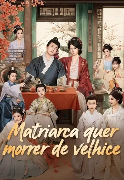 Capa da miniss&eacute;rie Matriarca Quer Morrer de Velhice