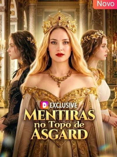 Capa da miniss&eacute;rie Mentiras no Topo de Asgard