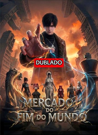 Capa da miniss&eacute;rie Mercado do Fim do Mundo dublado