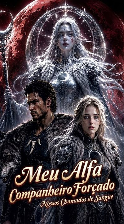 Capa da miniss&eacute;rie Meu Alfa Companheiro Forçadonossos Chamados de Sangue
