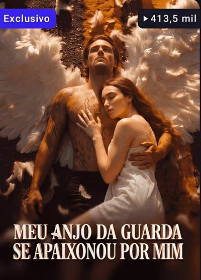 Capa da miniss&eacute;rie Meu Anjo da Guarda Se Apaixonou por Mim