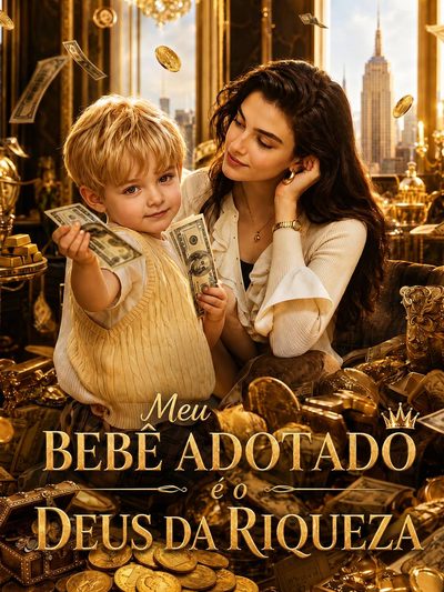 Capa da miniss&eacute;rie Meu Bebê Adotado É o Deus da Riqueza