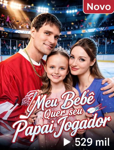 Capa da miniss&eacute;rie Meu Bebê Quer Seu Papai Jogador