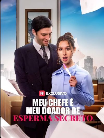 Capa da miniss&eacute;rie Meu Chefe É Meu Doador de Esperma Secreto