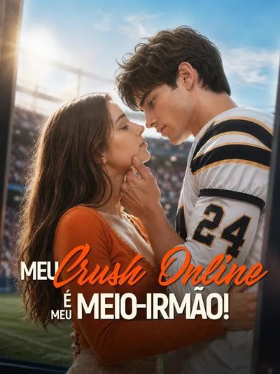 Capa da miniss&eacute;rie Meu Crush Online É Meu Meio-irmão!