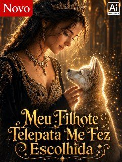 Capa da miniss&eacute;rie Meu Filhote Telepata Me Fez Escolhida