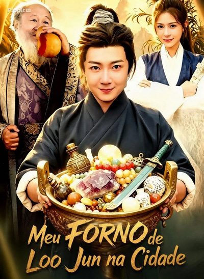 Capa da miniss&eacute;rie Meu Forno de Loo Jun na Cidade o Forno dos Imortais