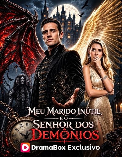 Capa da miniss&eacute;rie Meu Marido Inútil É o Senhor dos Demônios