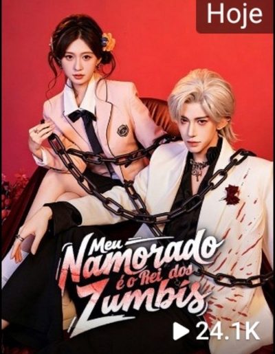Capa da miniss&eacute;rie Meu Namorado É o Rei dos Zumbis