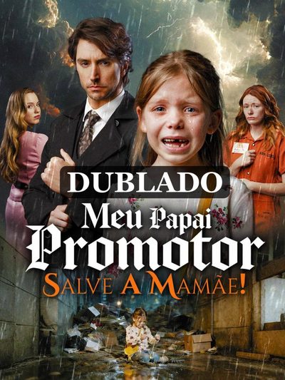 Capa da miniss&eacute;rie Meu Papai Promotor Salve a Mamãe!