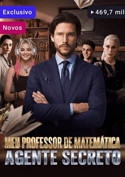 Capa da miniss&eacute;rie Meu Professor de Matemática Agente Secreto