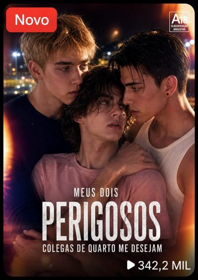 Capa da miniss&eacute;rie Meus Dois Perigosos Colegas de Quarto Me Desejam - Bl