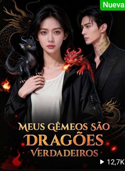 Capa da miniss&eacute;rie Meus Gêmeos São Dragões Verdadeiros