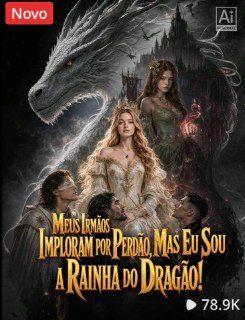 Capa da miniss&eacute;rie Meus Irmãos Imploram por Perdão, Mas Eu Sou a Rainha do Dragão!