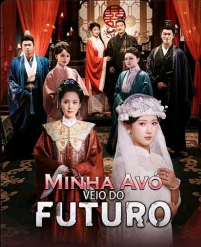 Capa da miniss&eacute;rie Minha Avó Veio do Futuro