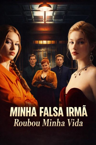 Capa da miniss&eacute;rie Minha Falsa Irmã Roubou Minha Vida