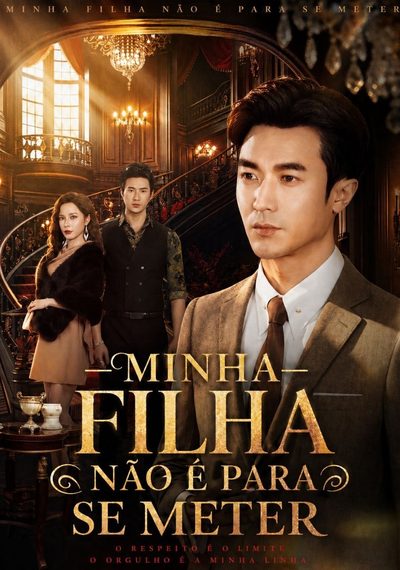 Capa da miniss&eacute;rie Minha Filha Não É para Se Meter