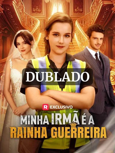 Capa da miniss&eacute;rie Minha Irmã É a Rainha Guerreira