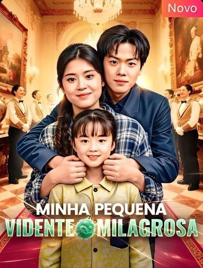 Capa da miniss&eacute;rie Minha Pequena Vidente Milagrosa