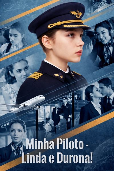 Capa da miniss&eacute;rie Minha Piloto - Linda e Durona!