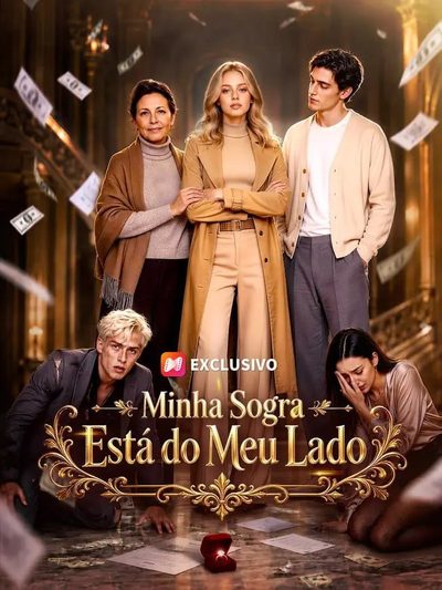Capa da miniss&eacute;rie Minha Sogra Está ao Meu Lado