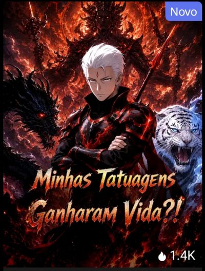 Capa da miniss&eacute;rie Minhas Tatuagens Ganharam Vida?!