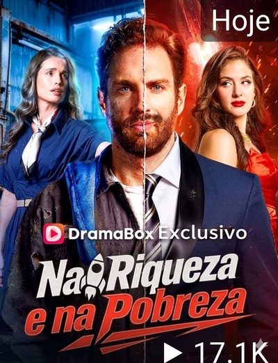 Capa da miniss&eacute;rie Na Riqueza e na Pobreza dublado