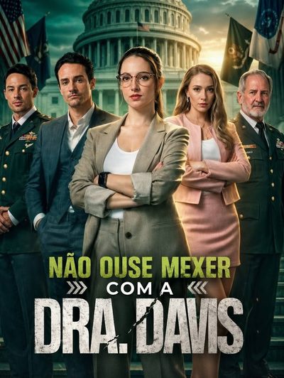 Capa da miniss&eacute;rie Não Ouse Mexer com a Dra. Davis