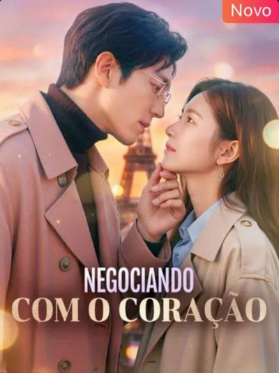 Capa da miniss&eacute;rie Negociando com o Coração
