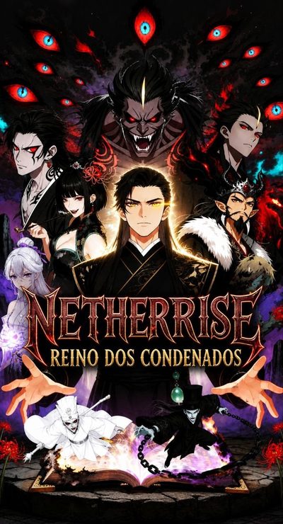 Capa da miniss&eacute;rie Netherrise Reino dos Condenados