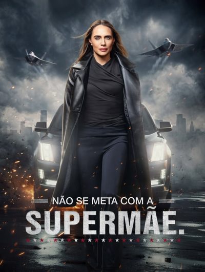 Capa da miniss&eacute;rie No Te Metas Con La Súpermamá Não Se Meta com a Supermãe
