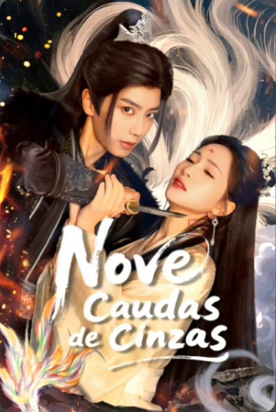 Capa da miniss&eacute;rie Nove Caudas de Cinzas
