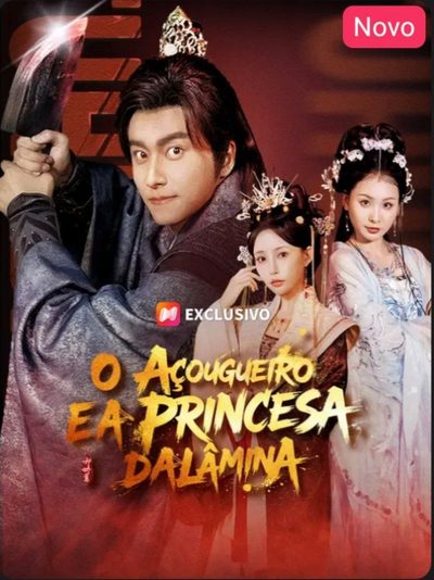 Capa da miniss&eacute;rie O Açougueiro e a Princesa da Lâmina