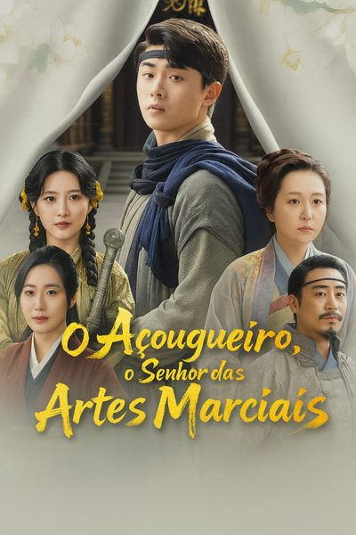 Capa da miniss&eacute;rie O Açougueiro, o Senhor das Artes Marciais