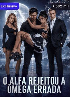 Capa da miniss&eacute;rie O Alfa Rejeitou a Ômega Errada
