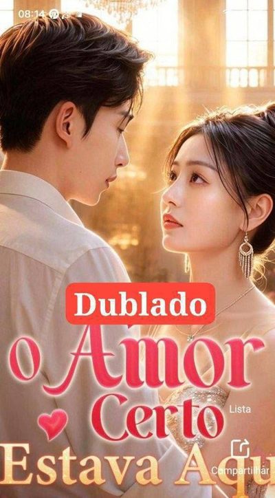 Capa da miniss&eacute;rie O Amor Certo Estava Aqui