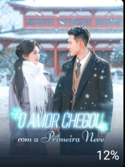 Capa da miniss&eacute;rie O Amor Chegou com a Primeira Neve