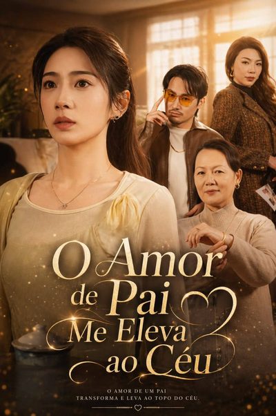 Capa da miniss&eacute;rie O Amor de Pai Me Eleva ao Céu Meu Pai Não Me Esqueceu