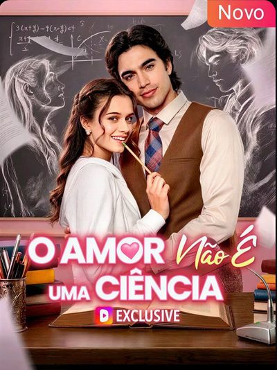 Capa da miniss&eacute;rie O Amor Não É uma Ciência
