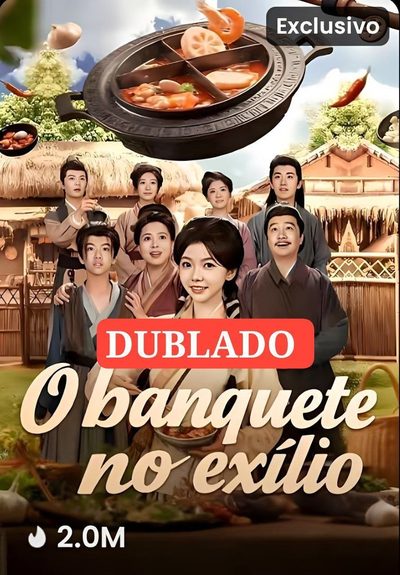 Capa da miniss&eacute;rie O Banquete no Exílio dublado
