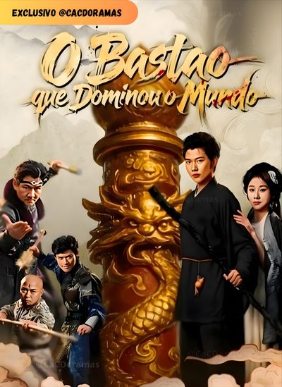 Capa da miniss&eacute;rie O Bastão que Dominou o Mundo