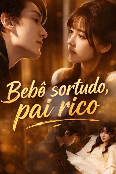 Capa da miniss&eacute;rie O Bebê Sortudo, Pai Rico Lucky Baby, Rich Daddy