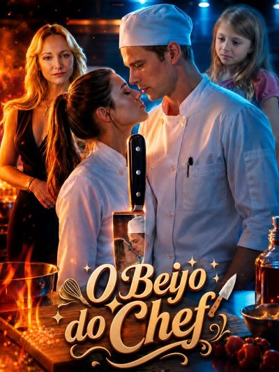 Capa da miniss&eacute;rie O Beijo do Chefe