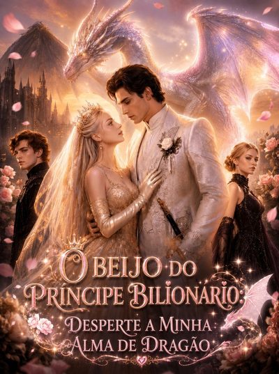 Capa da miniss&eacute;rie O Beijo do Príncipe Bilionário: Desperte a Minha Alma Dragão