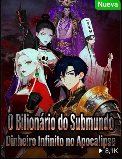 Capa da miniss&eacute;rie O Bilionário do Submundo Dinheiro Infinito no Apocalipse