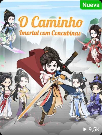 Capa da miniss&eacute;rie O Caminho Imortal com Concubinas